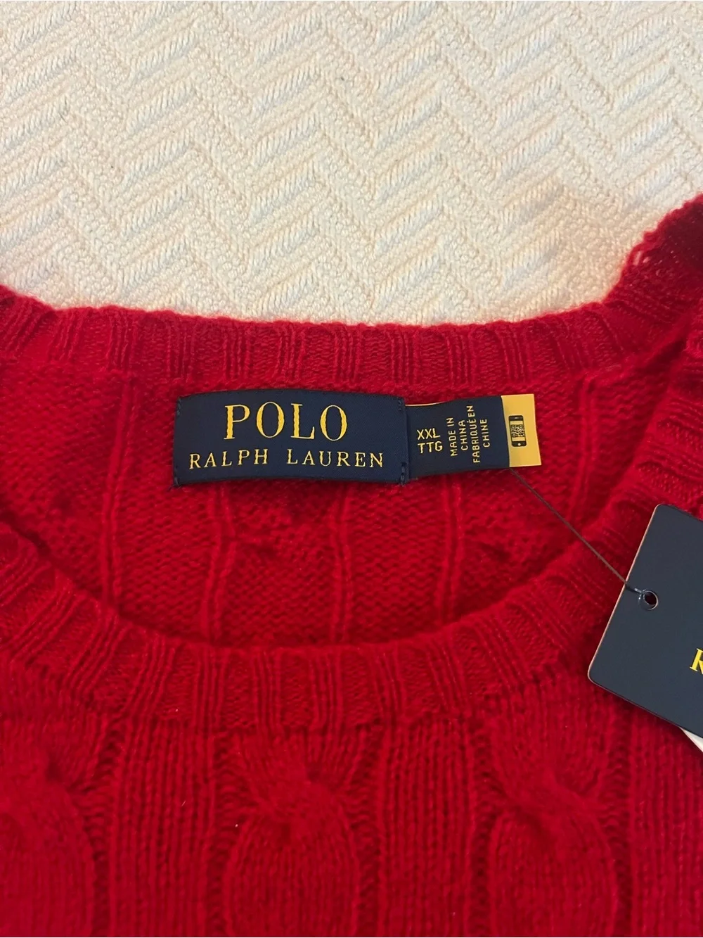 Polo Ralph Lauren Cable-Knit Wool-Cashmere Sweater